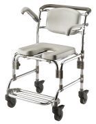 Bath Aluminum Transport Chair
