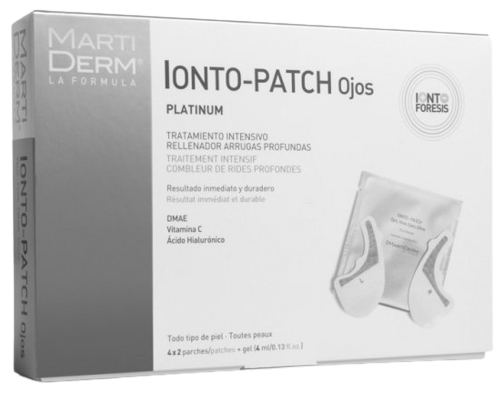 Platinum Ionto Patch Tratamiento Antiedad para Ojos 4 Unidades