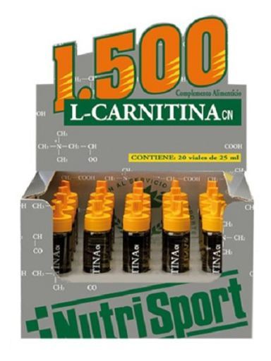 L-carnitine 1500 orange 20 Vials