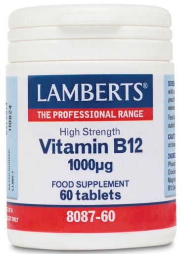 Lamberts Vitamin B12 1000 mcg 60 tablets
