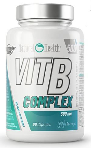 Vitamins B Complex 500 mg Neutral Taste 60 c