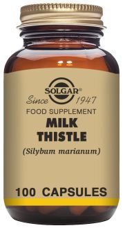 Milk thistle Sylibum Marianum capsules