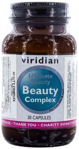 Viridian Ultimate Beauty Complex 30 Vegetable Capsules