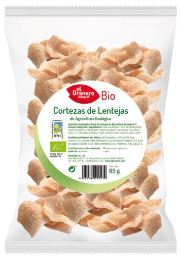 El Granero Integral Lentils Bio rinds, 65 Gr