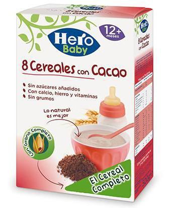 Papilla Cereals Cocoa +6Months 500 gr