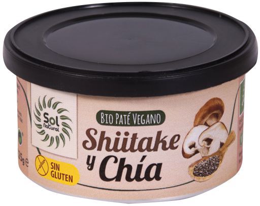 Sol Natural Shiitake-chia Bio 125 gr