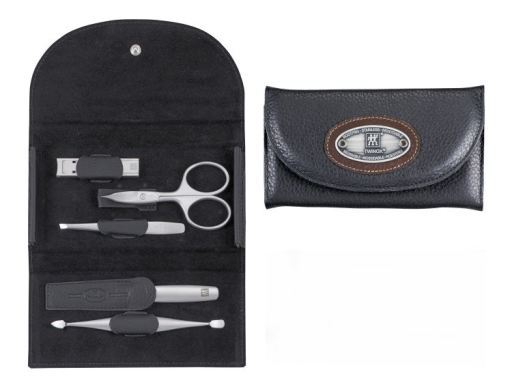 Zippered case, Skin Legitima, Black, 5 Pieces