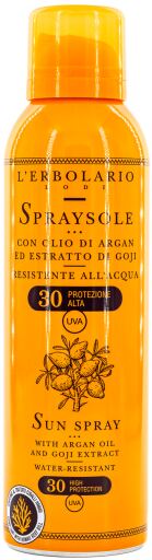 L'Erbolario Solar Spray with Argan Oil and Goji Extract SPF 30 150 ml