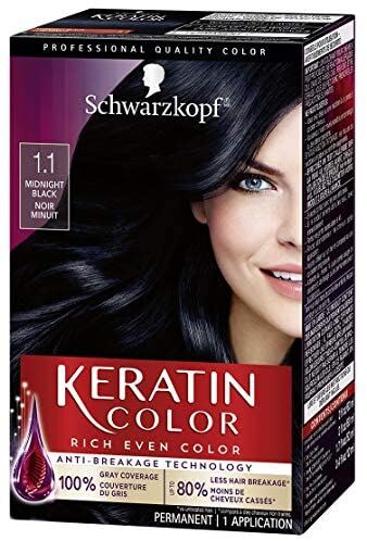 Keratin Color Permanent Coloration