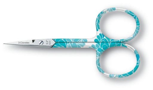 Indico Nail Scissors Blue 3.5