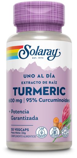 Turmeric 600 mg 30 Capsules