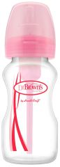 Pink Baby Bottle Mouth Wide 270 ml