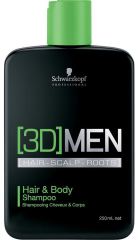 3D Men Hair and Body Shampoo 1000 ml