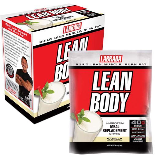 Lean Body Meal Replacement Shake Strawberry 20 Packets