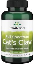 Cat'S Claw 500 mg 100 Capsules
