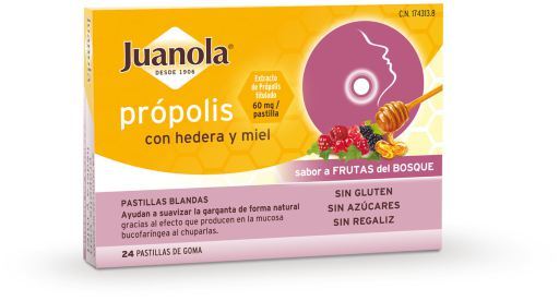 Propolis + Ivy with Honey and Forest Fruit Flavor