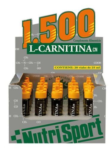 L-Carnitine Strawberry 1500mg 20 Ampoules