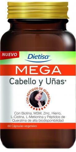 Dietisa Mega Hair and Nails 60 Vcaps