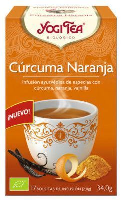 Orange Turmeric Chai 17 Tea Bags