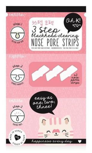 3 Step Blackhead Clearing Nose Pore Strips