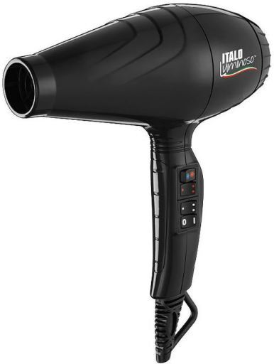 Black Ionic Luminous Hair Dryer 2100W