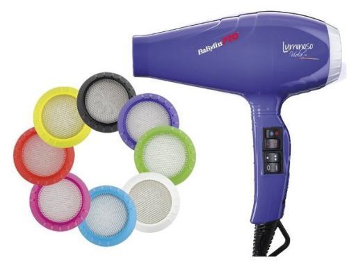 Violet Ionic Luminous Hair Dryer 2100W