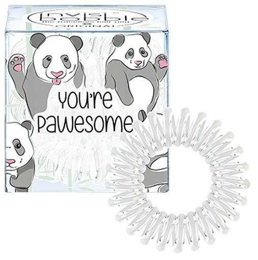 Original Circus White and Crystal Scrunchie