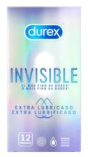 Extra Lubricated Invisible Condom 12 units