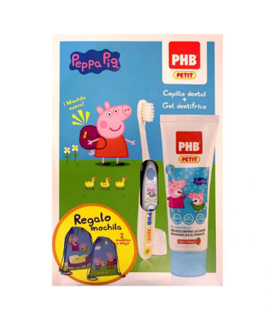 Pack Petit Peppa pig gel 75 ml + Brush + Gift