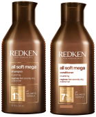 Set All Soft Mega Shampoo 300 ml + All Soft Mega Conditioner 250 ml