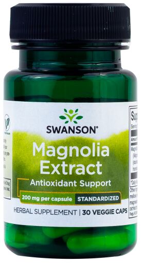 Magnolia Extract 200mg 30 Capsules