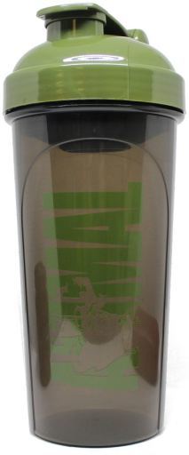 Military Green Whey Iconic Black Shaker