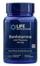 Benfotiamine with Thiamine 100 mg 120 Veggie Capsules Benfotiamine with Thiamine 100 mg 120 Veggie Capsules