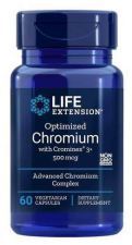 Optimized Chromium with Crominex 3+ 500 mcg 60 Vegetable Capsules