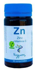 Veggunn Zinc + Vitamin C 30 Tablets