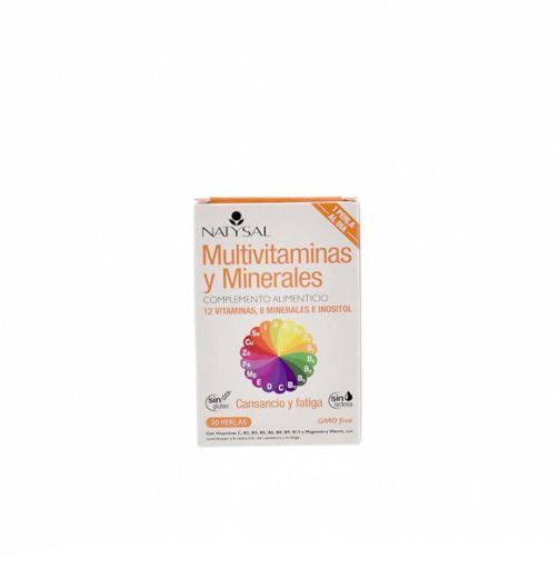 Natysal Multivitamins & Minerals 30 Capsules
