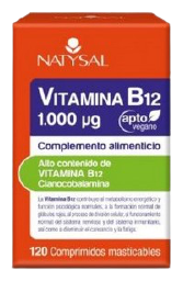 Vitamin B12 1000mg 120 Comp