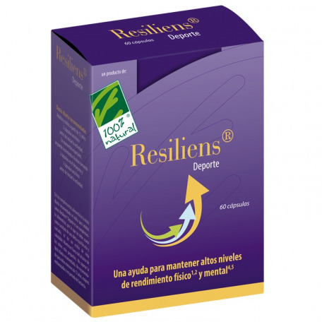 100% Natural Resiliens Depoe 60 Capsules