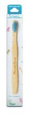 Children's Toothbrush Ultra Soft Blue Bamboo