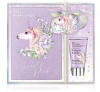 Beauticology Unicorn Notebook and Body Care kit