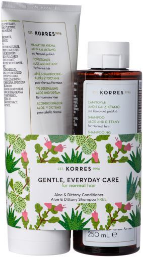 Aloe &amp; Dictamo Kit with Conditioner + Shampoo