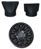 Compact Ionic Black Dryer 2 kw