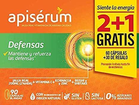 Apisérum Defenses Pack 60 capsules + 30 capsules Gift