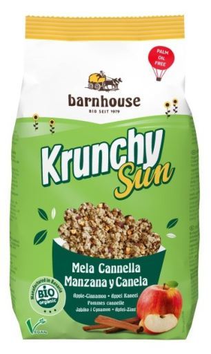 Barnhouse Bio Krunchy Sun Apple Cinnamon 375 gr