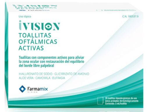 FarmaMix Visi&oacute;n Ophthalmic Wipes 20 Units