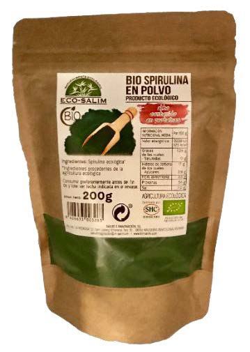 ECO-SALIM Eco Spirulina Powder 200 gr