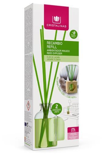 Mikado Green Jasmine Wood Refill 2 units