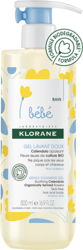 Baby Gentle Soothing Calendula Cleansing Gel 500 ml