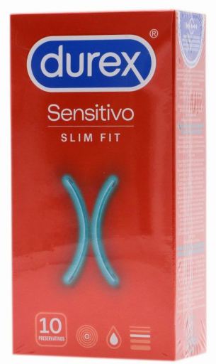Slim Fit Sensitive Condoms 10 units