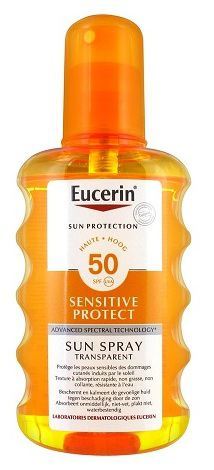 Eucerin Sensitive Protect Sun Transparent Spray SPF 50+ 200 ml